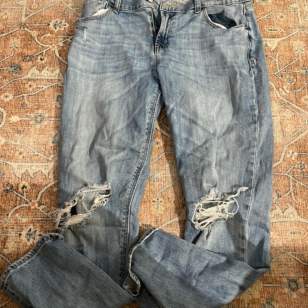 Old navy boyfriend mid rise jeans